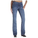 Wrangler 20X Womens Tulsa Low Rise Jean, Sanded Slub by Wrangler