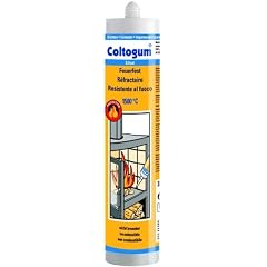 Coltogum 163213 Dichtmasse Feuerfest 1500�C 310 ml, schwarz