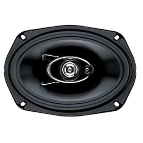 Boss Audio D69.3 3-Way 6x9-Inch Diablo Speaker - Single (Black)