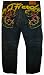 Men's Ed Hardy Jeans Blue denim Karloff Rattle Snake Sig Pkt