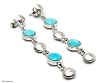 Amazonite drop earrings, 'Amazon Rainfall' Amazonite drop earrings, 'Amazon Rainfall'