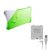 Nintendo Wii Fit GREEN Silicone Skin Sleeve for the Wii Fit board w/ 2800maH Rechargable Battery Pack