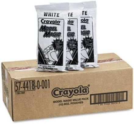 Bincry - Crayola Model Magic Modeling Compound Clay,Model 6#,12/Ct,We C9409A (Pack Of2)