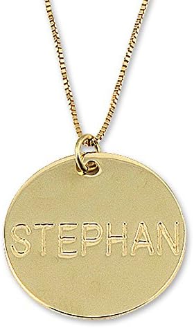 14k Gold Personalized Name Necklace - Custom Made Any Name
