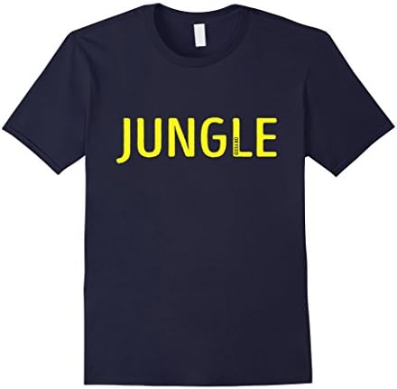 Men's LOL JUNGLE OR FEED cool T shirt 2016 Small Navy