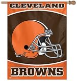 NFL Cleveland Browns 27-by-37-Inch Vertical Flag