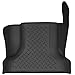 Husky Liners X-act Contour Floor Mats | Fits 2015-2025 Ford F-150; 2017-2025 Ford F-250/F-350/F-450 SuperCab & SuperCrew | Center Hump, 1-pc Black - 53461