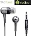Radius RAHP01BK / RA-HP01BK / RA-HP01BK Tru-Tune Ultra-light Aluminum Earbuds W/ Noise Isolation, iPhone Compatible - Black (Designed in Japan)