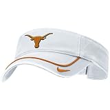 Nike Texas Longhorns White Swoosh Visor