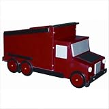 Dumptruck Toy Chest Color: Red