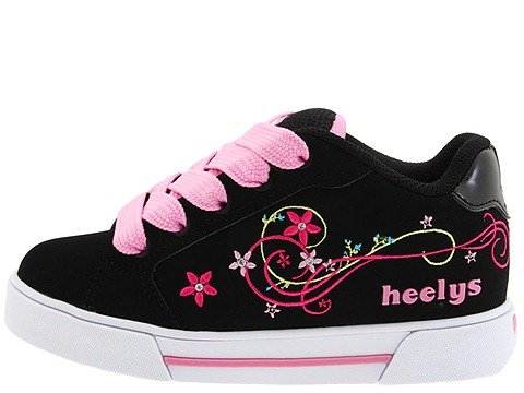Heelys Ivy Girls Rollershoe (Black / Pink Nubuck) #7442