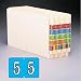 Smead Barkley Compatible Numerical Labels, 1-1/2 x 1 Inch, Number 2, Yellow, 500 Per Box (66702)
