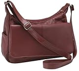 Burgundy Leather Purse
