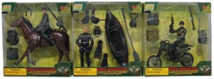 Power Team Elite World Peacekeepers Bundle - Horse Canoe Motorcycle Set of 3