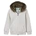 Girls' Mossimo Supply Co. Fux Fur Trim Hoodies - Dog Bone