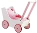 Doll Stroller White with Hearts