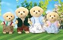 Sylvanian Families Golden Labrador Family