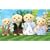Sylvanian Families Golden Labrador Family
