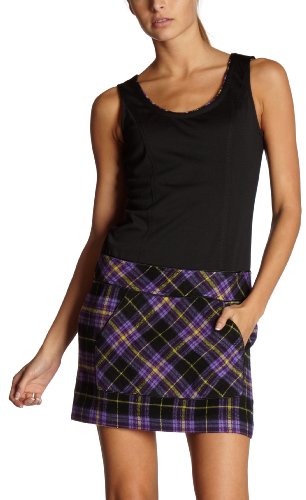 Kensie Girl Juniors' Double Knit Plaid Jumper