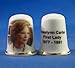 Porcelain China Collectable Thimble - First Lady Rosslyn Carter - Free Gift Box