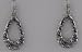 Silver Flower Garland Earrings