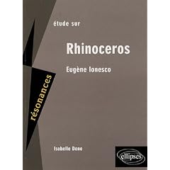 Etude sur Eug�ne Ionesco : Rhinoc�ros