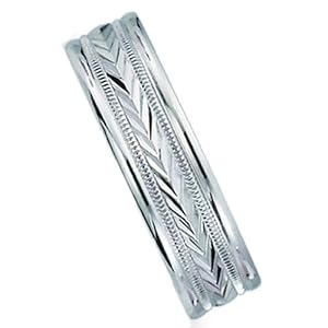Ring of silver wedding pwi