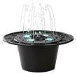In-Ground Water Dancer Fountain with Colored LED Lights