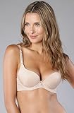*Intimates Boutique The Push Up Bra in Beige,Intimates for Women
