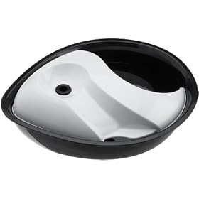 Pioneer Pet Raindrop Design Plastic Drinking Fountain for Dogs and Cats