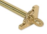 Brass Elegans LF 005 PLB Bracket Lafayette Stair Rod