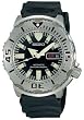 Seiko #SKX779K3 Men's "Black Monster" 200M Automatic Diver Watch