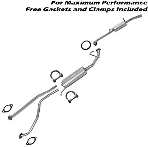 20012004 Nissan Pathfinder 3.5L muffler resonator exhaust kit
