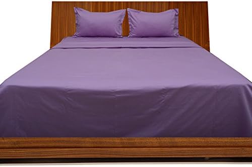 Cal Queen PrasadCollections 300TC 100% Egyptian Cotton Yellow Solid Elegant Finish 6PCs Bed in a Bag Set Solid(Pocket Size: 29 inches)