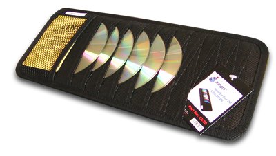 AMPS Car Visor CD/DVD Case (20 disc)
