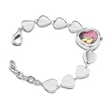 Snoopy by Everhart Bird Lips Pink Wig Bracelet Watches