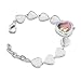 Snoopy by Everhart Bird Lips Pink Wig Bracelet Watches