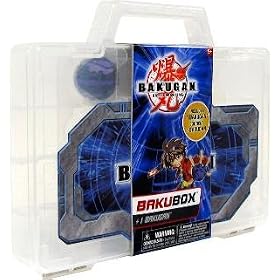 Bakugan Clear Carry Case Red Neo Dragonoid