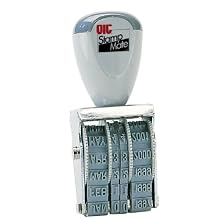 Officemate Stamp Line Dater with 6 Phrases, Size #1 (79004)