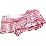 Wonderdry Tea Towels Red. 95% cotton 5% polyester. Quantity: 10.