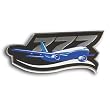 777 Graphic Pin