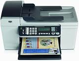 HP Officejet 5610 All-in-One - Multifunction ( fax / copier / printer / scanner ) - color - ink-jet - copying (up to): 20 ppm (mono) / 13 ppm (color) - printing (up to): 20 ppm (mono) / 13 ppm (color) - 100 sheets - 33.6 Kbps - USB