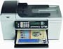 HP Officejet 5610 All-in-One - Multifunction ( fax / copier / printer / scanner ) - color - ink-jet - copying (up to): 20 ppm (mono) / 13 ppm (color) - printing (up to): 20 ppm (mono) / 13 ppm (color) - 100 sheets - 33.6 Kbps - USB