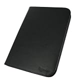 rooCASE Dual-View Multi Angle (Black) Leather Folio Case Cover for Lenovo IdeaPad A1 7-Inch Android Tablet