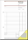 Produkt-Bild: Sigel SD131 Rechnung, mit fortlaufender Nummerierung, 1. u. 2. Blatt bedruckt, selbstdurchschreibend, A5, 2 x50 BL