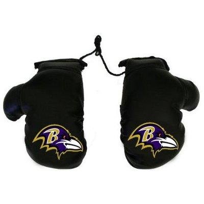 Rearview Mirror Mini Boxing Gloves - NFL Football - Baltimore Ravens