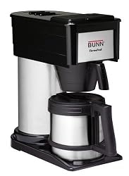 BUNN BT Velocity Brew 10-Cup Thermal Carafe Home Coffee Brewer, Black