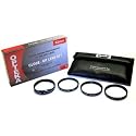 Opteka Close-Up Set (+1, +2, and +4) with 10x Macro Lens for Canon EOS Rebel XS, XSi, XTi, XT, 50D, 40D, 30D, 20D, 5D, 1Ds and Mark II SLR Digital Camera