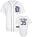 Justin Verlander Jersey: Adult 2010 Majestic Home White Replica #35 Detroit Tigers Jersey - X-Large