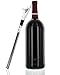 BellaVine BV-1000 Speed Cool White Wine Chiller and Cooler Stick, Aerator, Pour Spout and Wine Stopper Set with Guide to Wine Tasting eBook